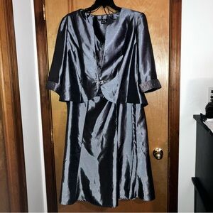 Dana Kay Women’s Plus Formal Jacket Dress NWT